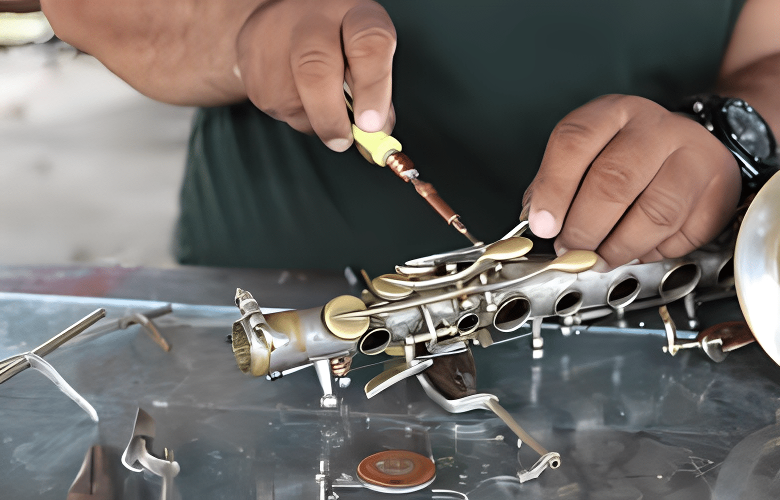 Re-Soldering - Saxophone Repair (Depends On Location)